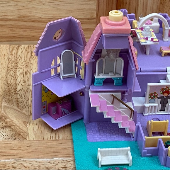 Vintage 1993 Polly Pocket Wedding Chapel Church - Picture 6 of 12